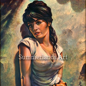 JH Lynch Tanya, Fine Art Print, A1 Size, Giclee Gallery Grade Paper Or Canvas Vintage Wall Home Decor Interior Design Tretchikoff Large image 1