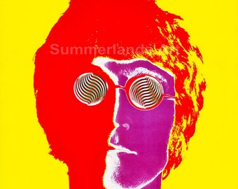 John Lennon, Fine Art Print, 55x70cm, Giclee Gallery Grade Paper Or Canvas, Richard Avedon, The Beatles, Wall Decor Vintage Large lennon