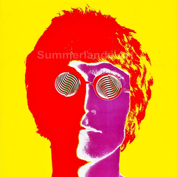 John Lennon, Fine Art Print, 55x70cm, Giclee Gallery Grade Paper Or Canvas, Richard Avedon, The Beatles, Wall Decor Vintage Large lennon