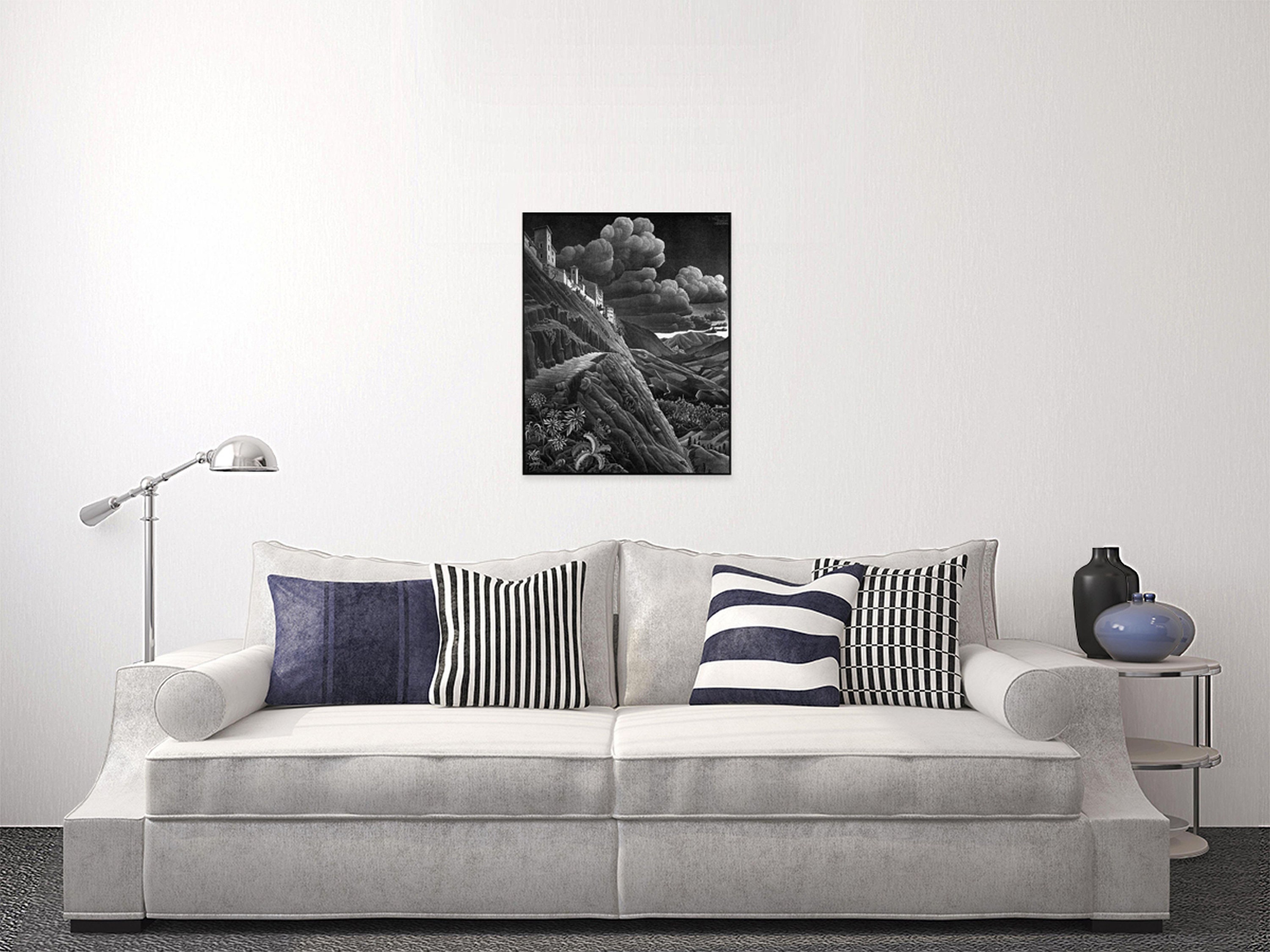 MC Escher Castrovalva Fine Art Print 60x70cm Giclee Gallery - Etsy UK