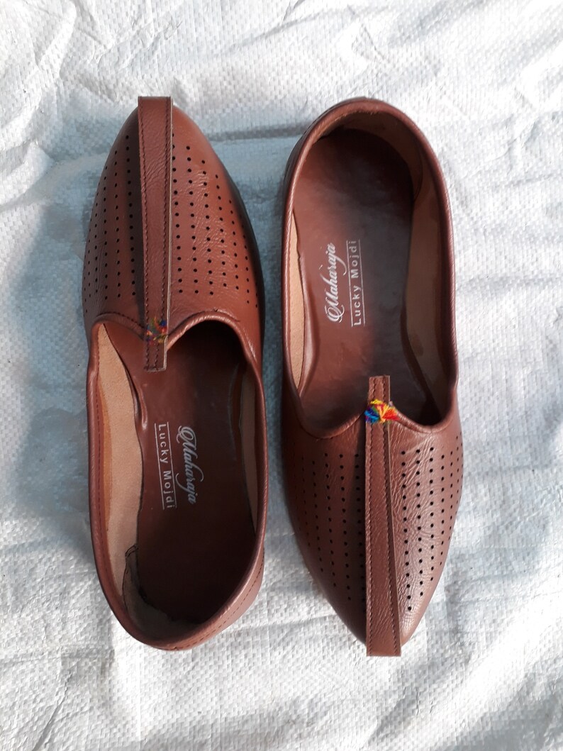 Indian Rajasthani Punjabi Ethnic Wedding Mens Jutti Mojari Shoes Size In US EUR IND Available #018