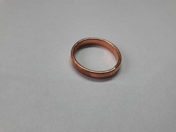 Energized Solid Copper Band Ring Adjustable Size For Man /& Women Plan Design #03