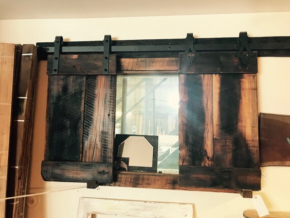 Custom Reclaimed Wood Barn Door Shutters