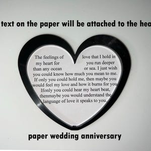 Regalo per il 1° anniversario, regalo unico, anniversario di carta, regalo per il 1° anniversario di matrimonio, 1 anno di anniversario, regalo di nozze, primo anniversario