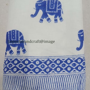 Hand Block Print Cotton Dohar Reversible AC Dohar Ac comforter Indian Hand Print Cotton Ac Blanket Throw
