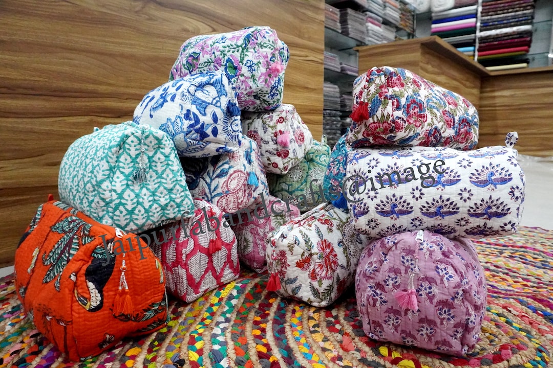 Quilted Toiletries Duffel Bag Etsy Australia