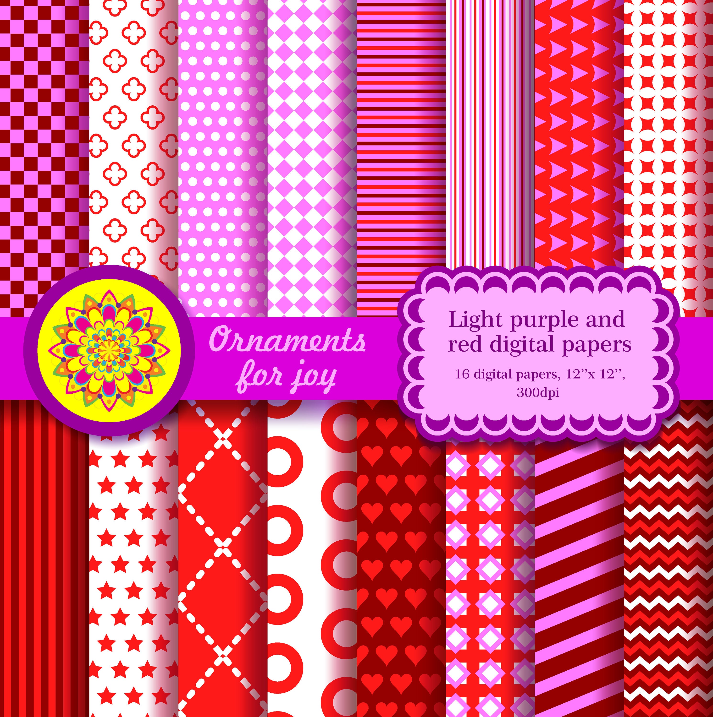 Light Purple Chevron Pattern