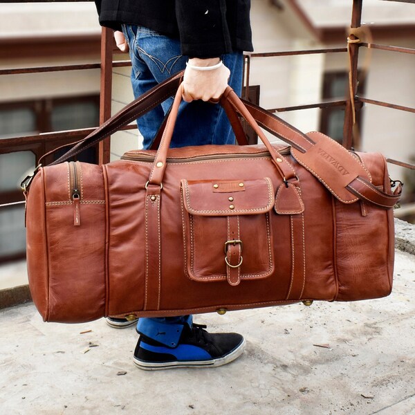 Handmade Leather Bag Etsy