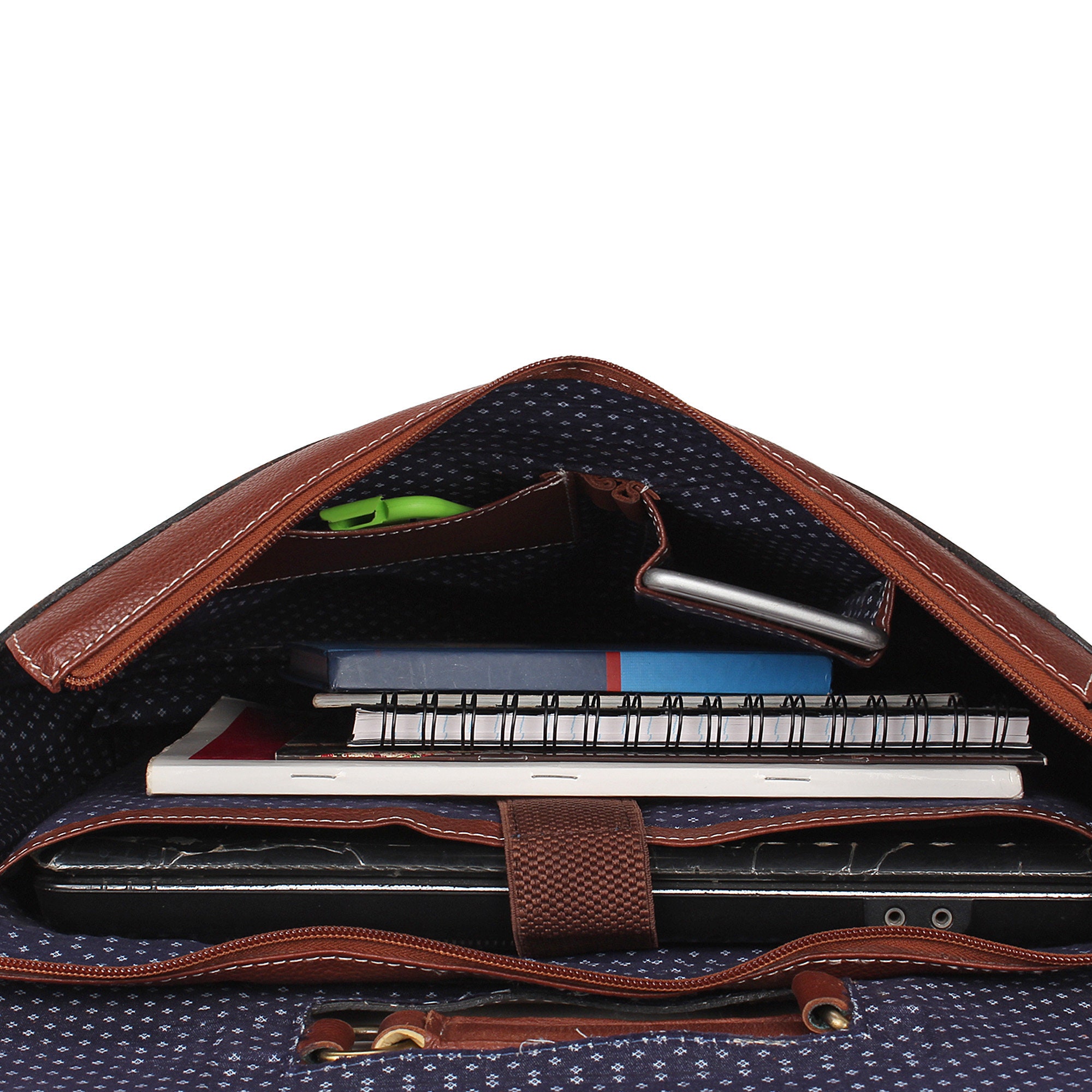 Personalized leather laptop bag real handmade leather bag Etsy