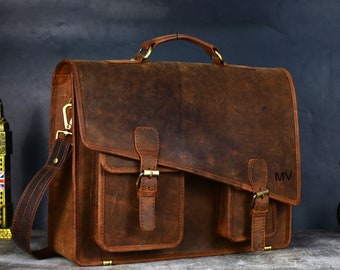 Satchel bag | new job gift | graduation gift | briefcase men | laptop bag man | work bag men | teacher gift | father gift | men leather bag