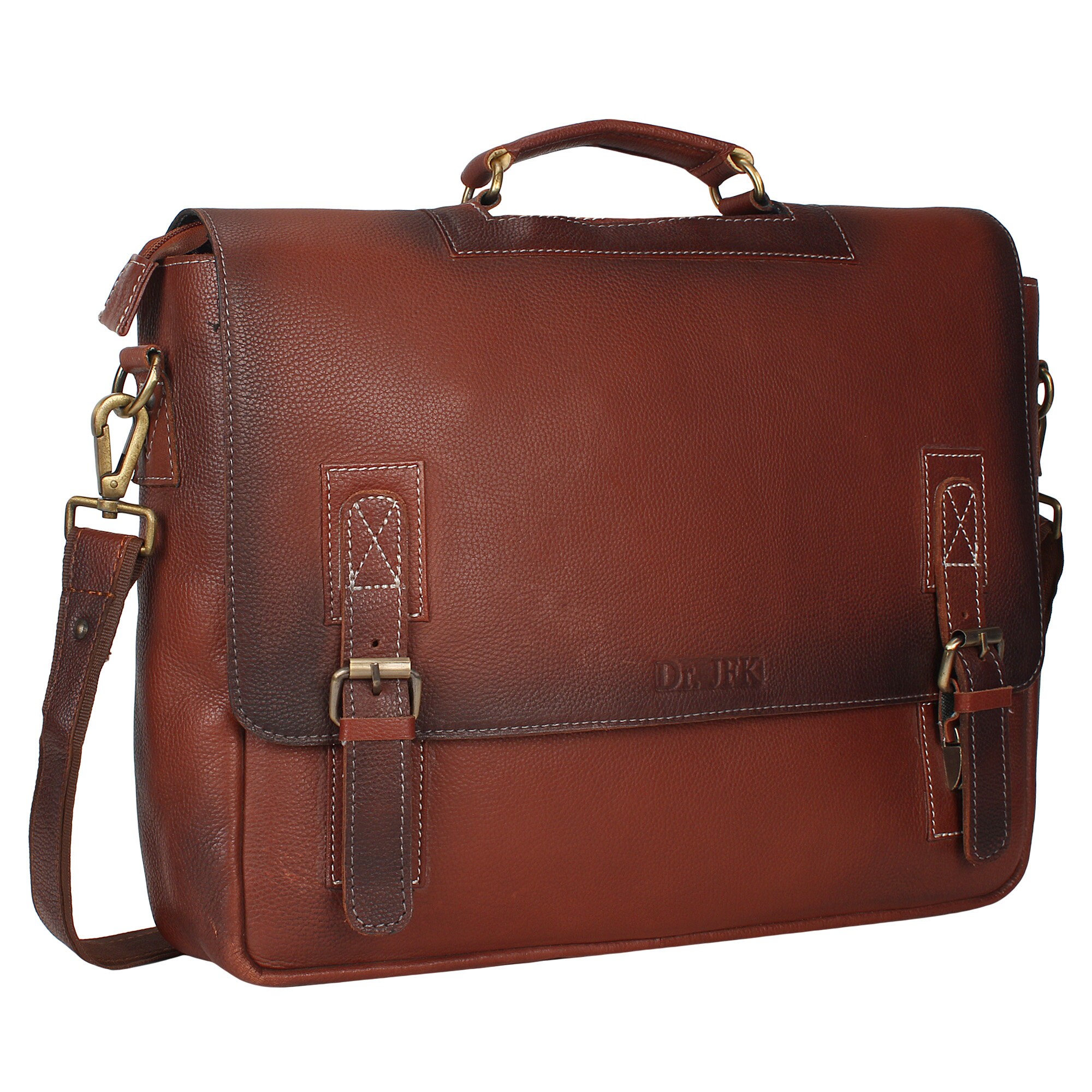 Personalized leather laptop bag real handmade leather bag Etsy