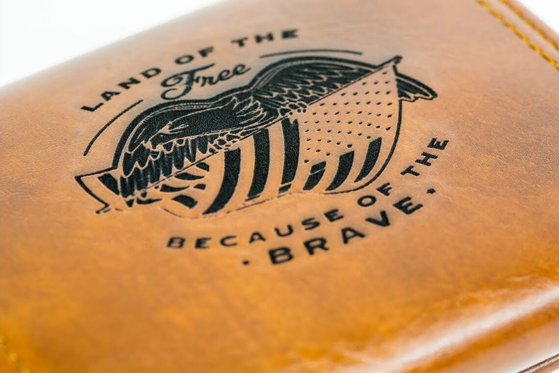 Laser Engraving on Leather Bag Engrave Your Name Initials & Etsy