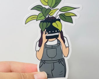 Plant Girly Sticker Decal