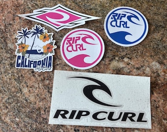 Rip Curl, urf Board, Car, Bike, cooter ticker et X 6 (Laminated
