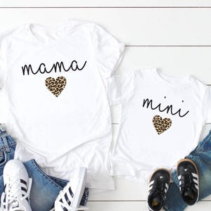 Organic Cotton Mom & Baby Outfit: Matching Mama Mini Clothes