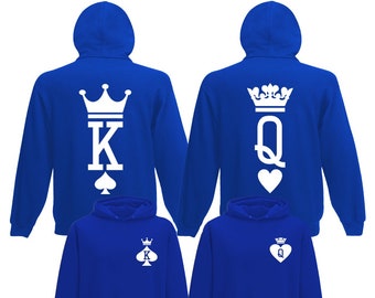Details about   A King Always Protects His Queen Mens All-Over Print Hoodie 