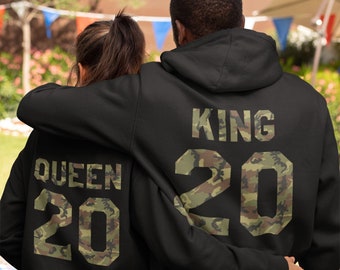 king and queen hoodies fyndiq