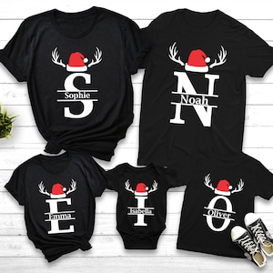 Matching Family Christmas Shirts Christmas Shirts custom Family Shirts family Photoshoot Shirts personalized Christmas Gift christmas Gifts Etsy UK