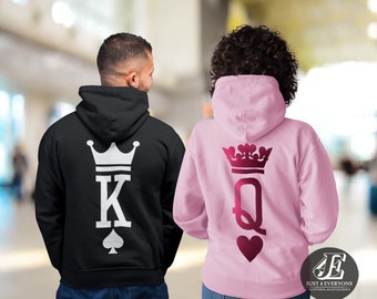 king and queen hoodies fyndiq