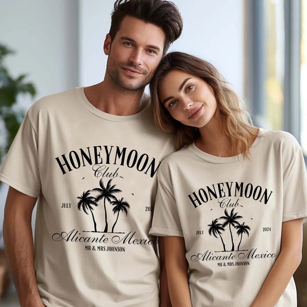 Flitterwochen Shirt, His and Hers Shirts, Just Married Tshirt, Flitterwochen Shirt, passende Paar Outfit, Mr und Mrs Urlaubs Shirts