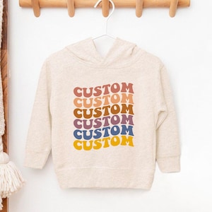 Personalized Organic Cotton Baby Shirt - Custom Text Toddler Tee