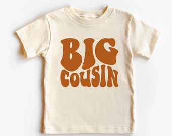 Chemise grand cousin, chemise cousin, joli cadeau grand cousin, chemise enfant grand cousin, t-shirt enfant grand cousin, faire-part de grossesse, chemise tout-petit