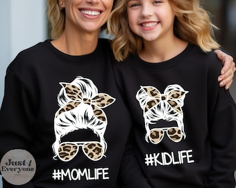 Mama and Mini Matching Sweatshirts, Mommy and Me Sweaters, Mama and Daughter, Matching Mama and Daughter Pullover, Matching Outfits, Unisex