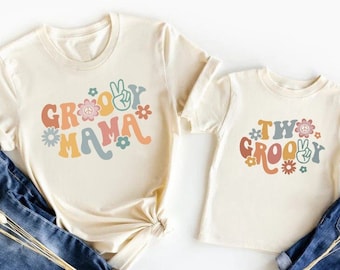 Two Groovy Family Matching Shirts, Birthday Groovy Retro Wild Shirts, Retro Camp Girl Birthday, Groovy Mama, Two Groovy Birthday, Girl Bday