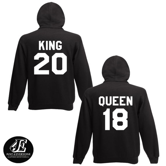 king and queen hoodies fyndiq