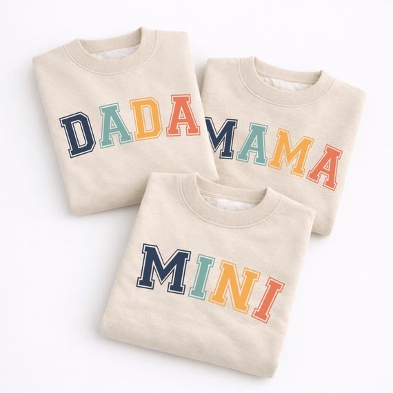 Matching Family Shirts, Family Matching Outfits, Mommy And Me Set, Family Tees, Family Clothing, Daddy And Me, Nana Shirt, Auntie Shirt