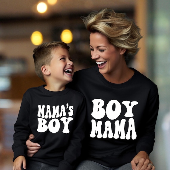 Pull Tenue Mere Et Fils Sweat-shirts Assortis Garçon, Maman Et