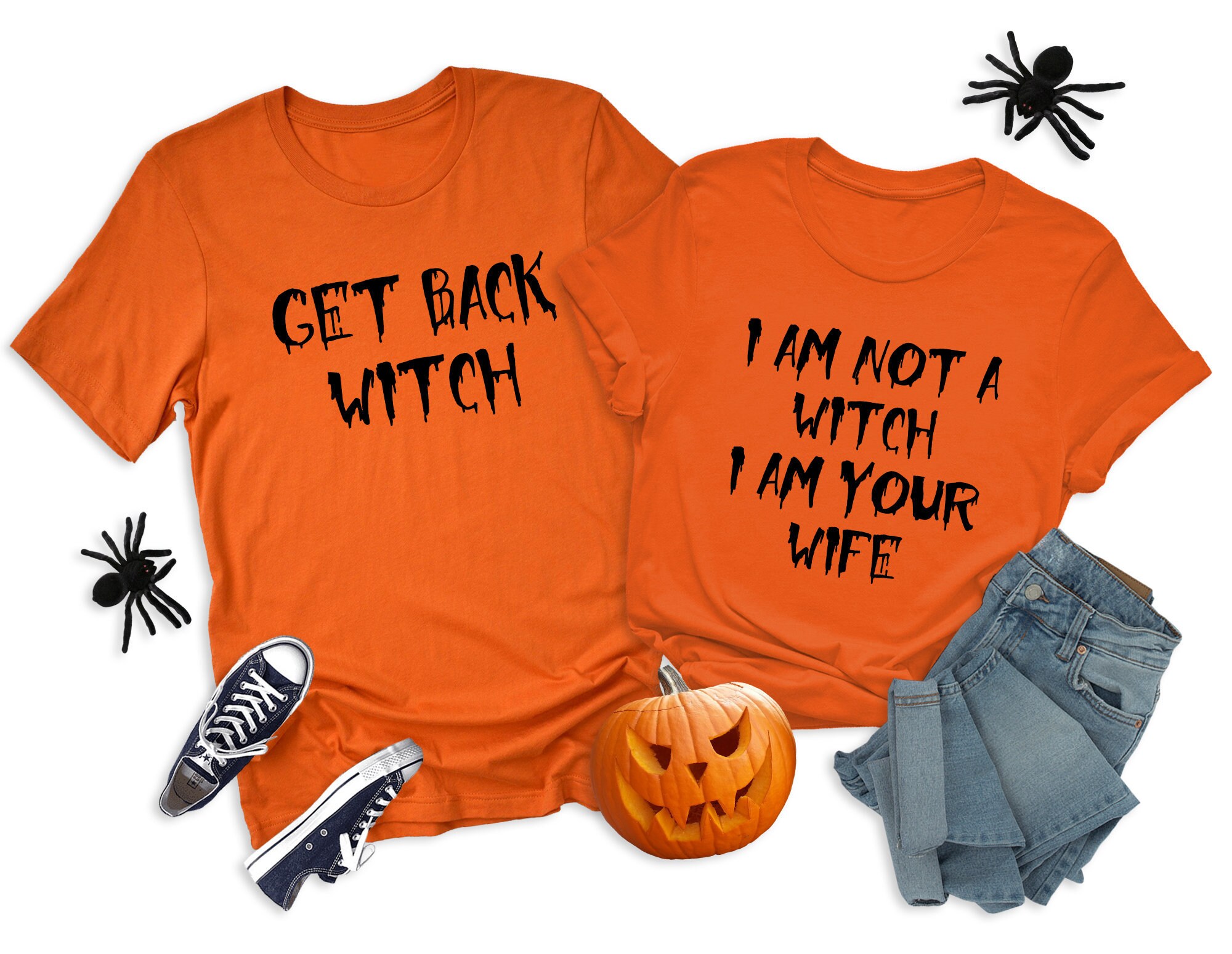 Halloween Couple Shirts Halloween Couple Costumes Halloween Etsy