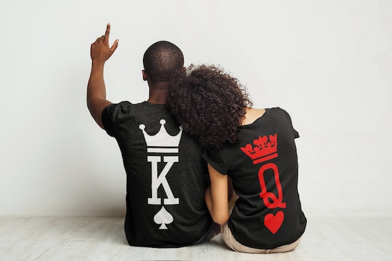 King Queen T-shirt - Buy King Queen Couple T Shirts Online - Beyoung