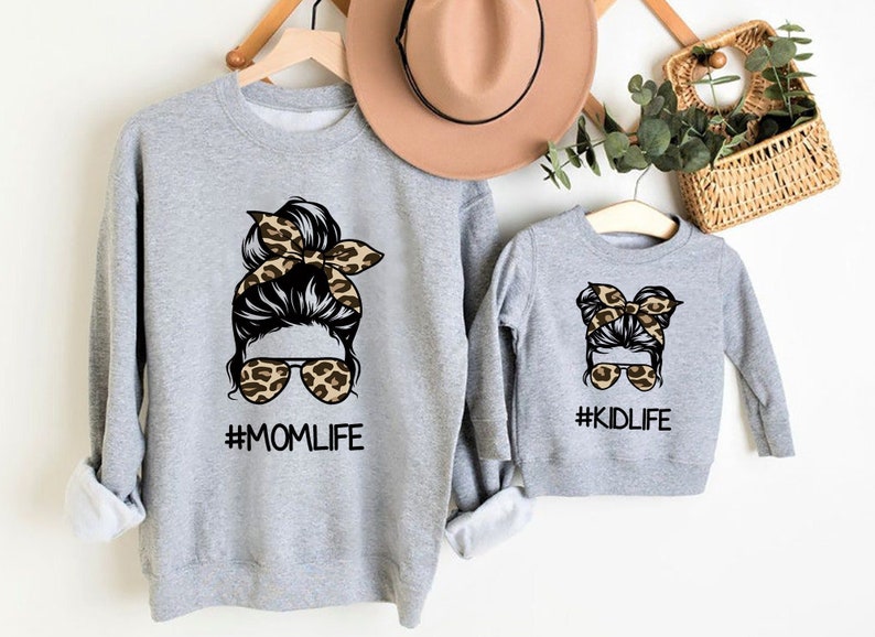 Mama and Mini Matching Sweatshirts Mommy and Me Sweaters - Etsy