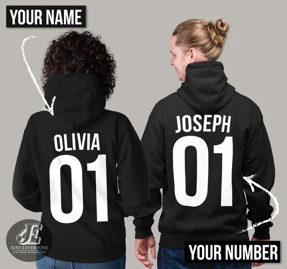 Custom Hoodie Custom Couple Hoodies Personalized Hoodies | Etsy