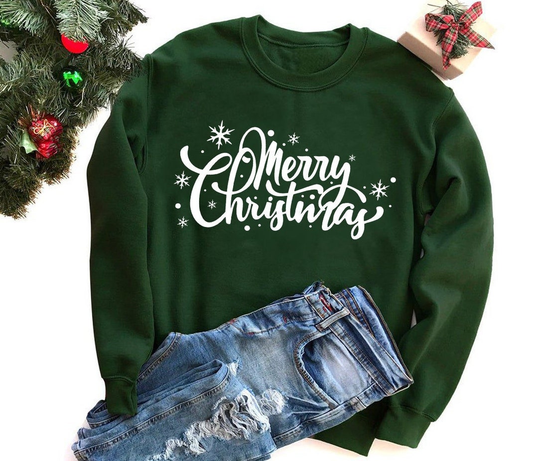 Christmas Sweatshirt Christmas Outfit Christmas Sweater - Etsy