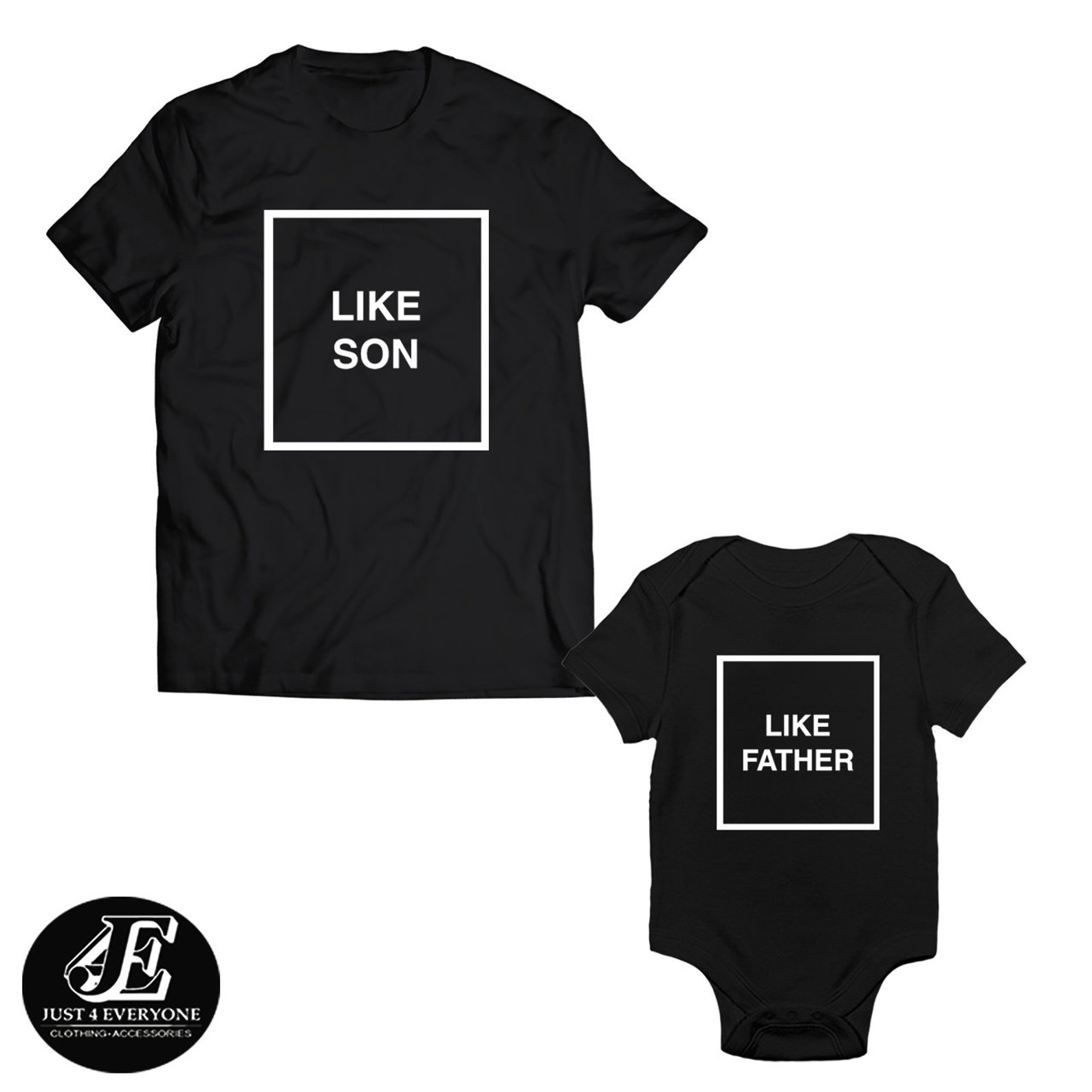 Like Father Like Son Shirts Father Son Matching Shirts | Etsy