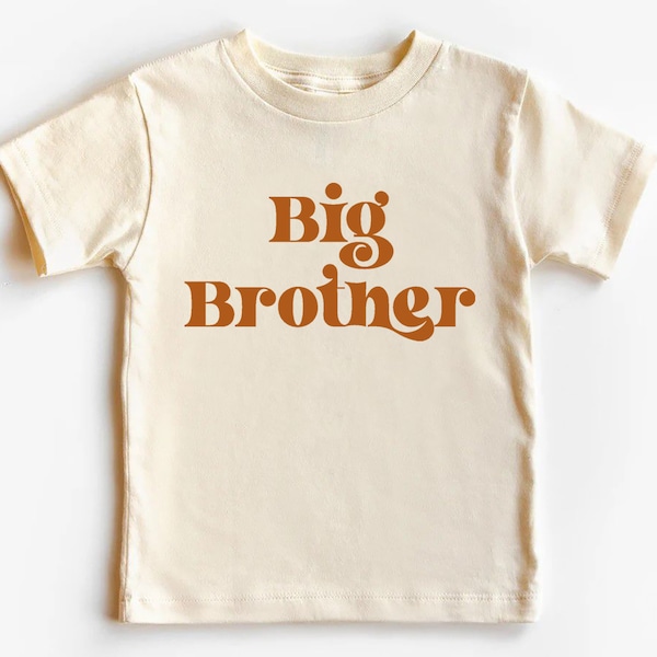 Big Brother Shirt, Retro Big Brother Shirt, Pregnancy Announcement, Sibling Shirt, Toddler Shirt, Youth Shirt, Big Bro Shirt, Big Bro Tee