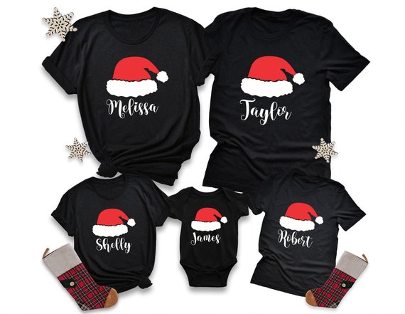 christmas pajama shirts family