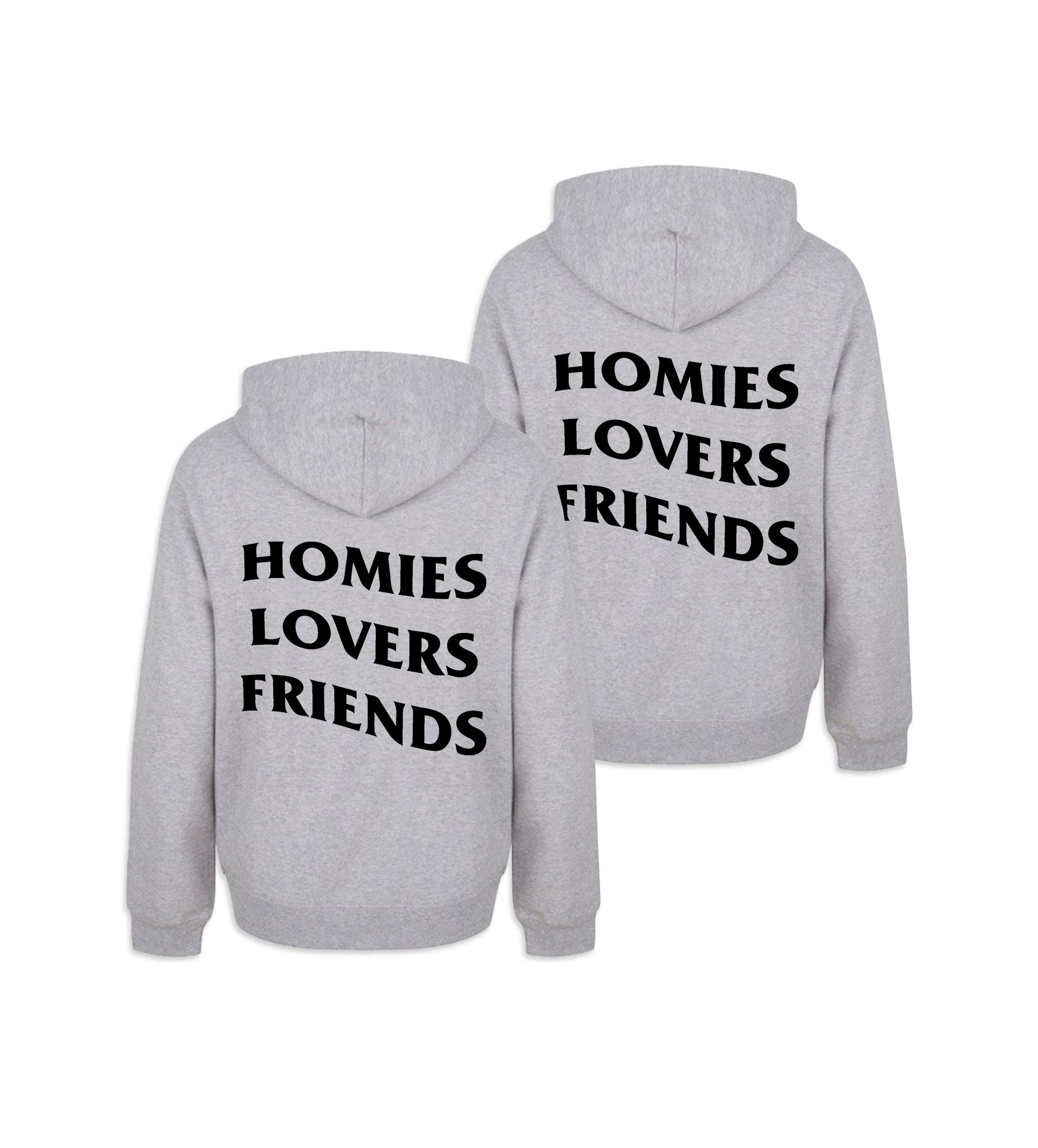 Matching Hoodies Homies Lovers Friends 