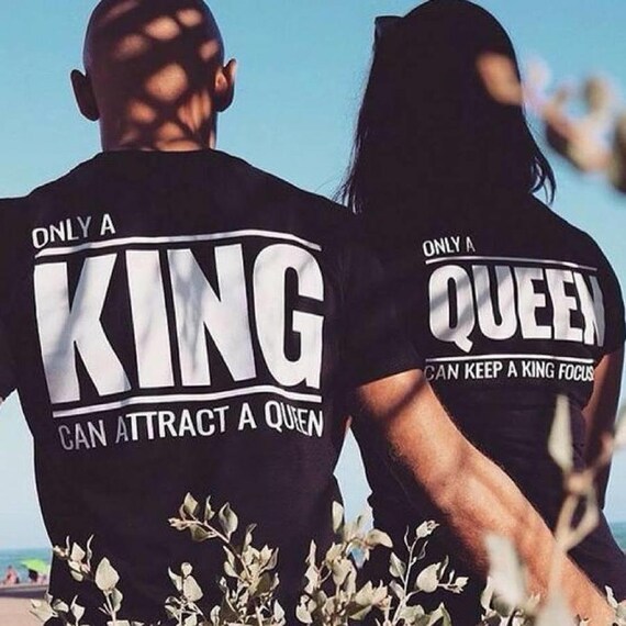 Queen Shirts Couples Shirts King 