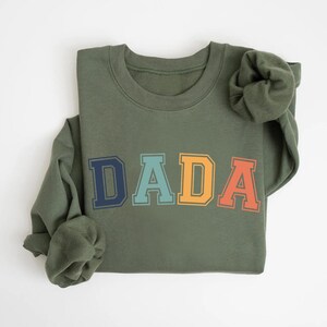 Bijpassende familieshirts, bijpassende outfits voor het gezin, set mama en ik, familie T-shirts, familiekleding, papa en ik, oma-shirt, shirt tante, shirt tante Adventure Green