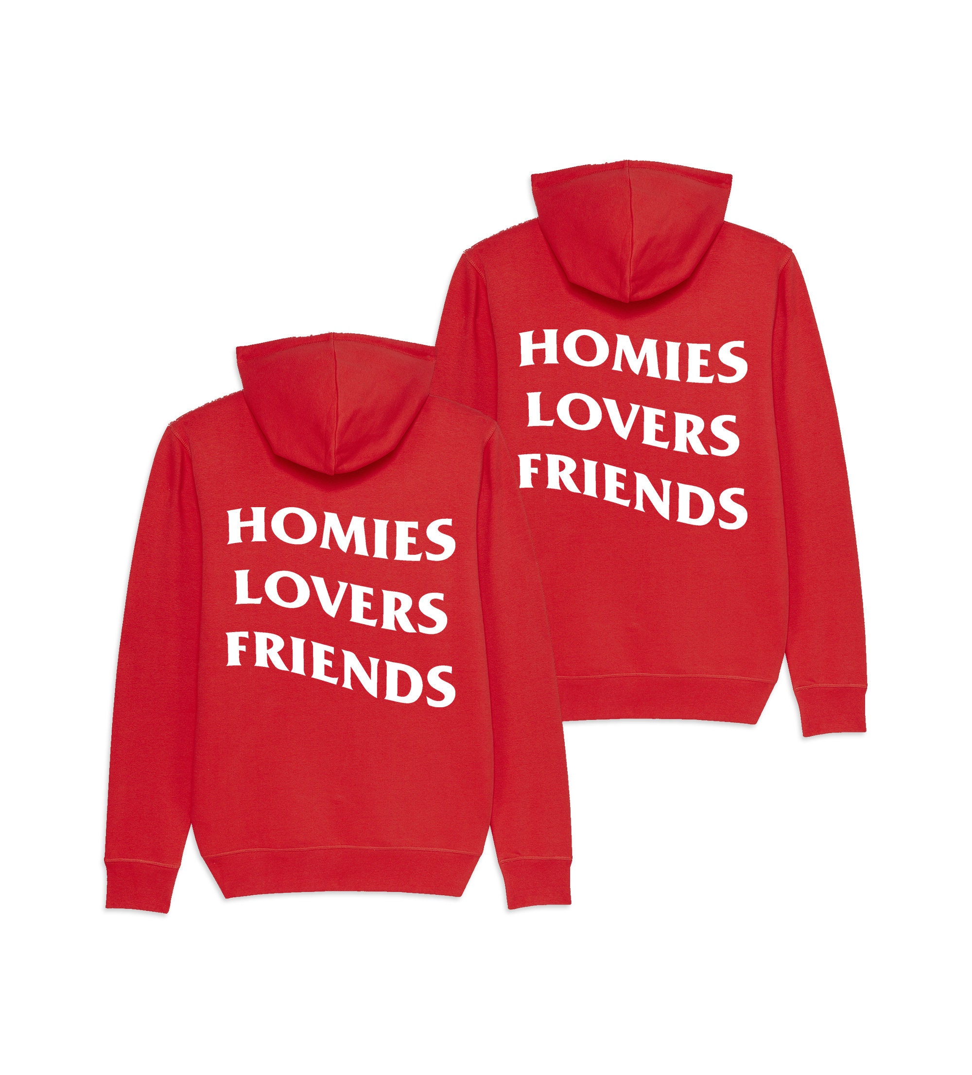 Matching Hoodies Homies Lovers Friends 
