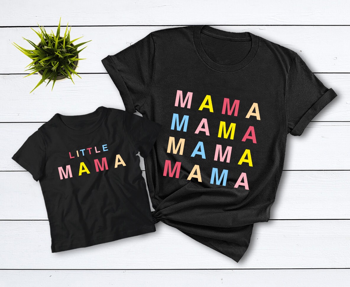 Mama and Mini Matching Shirts Mommy And Me Shirts Matching | Etsy