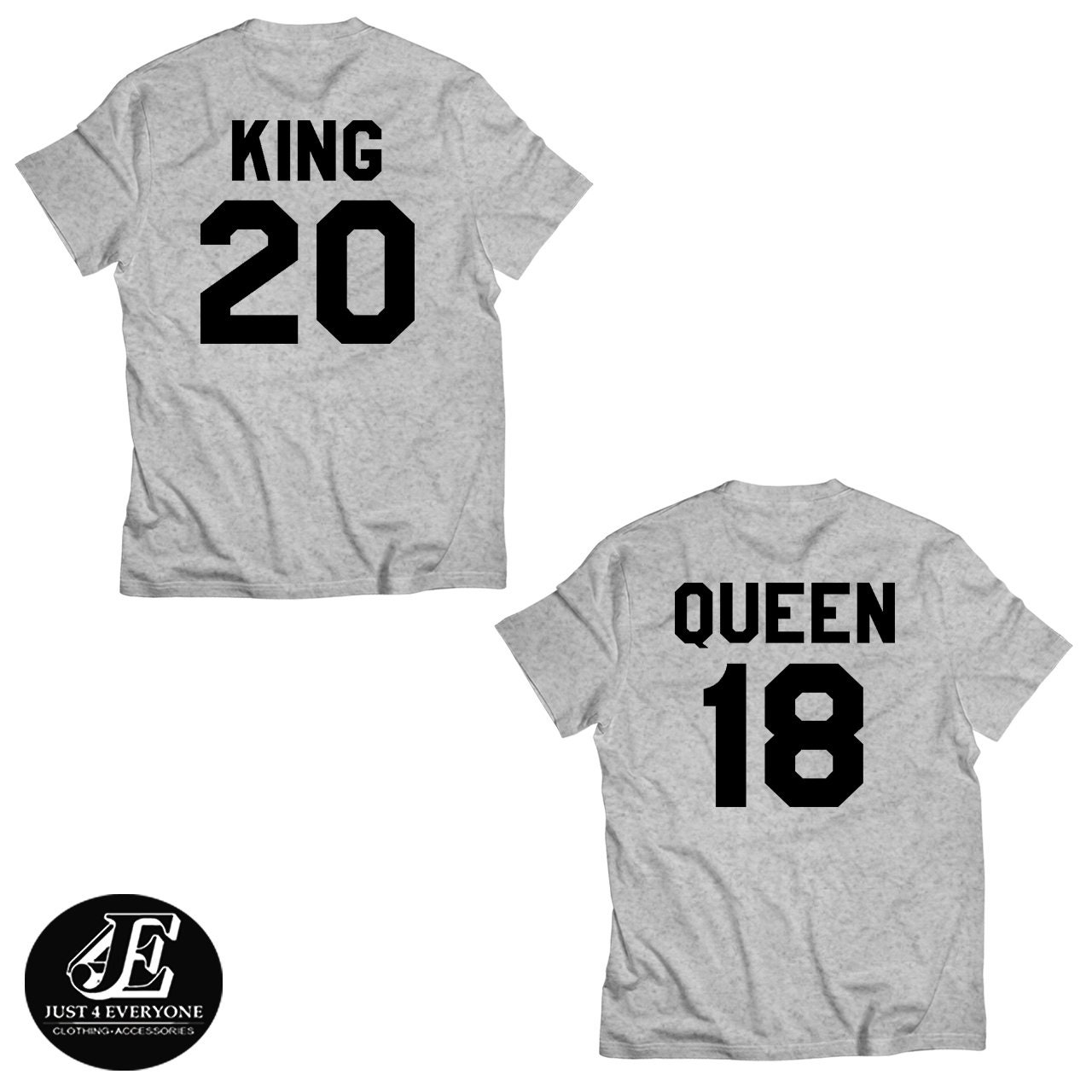 King And Queen Shirts Couple Shirts Matching Shirts King | Etsy