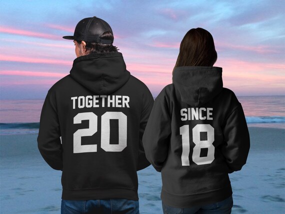 contrast color unisex hoodie
