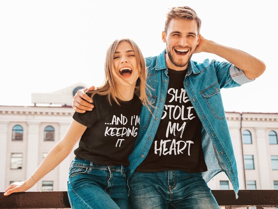 Matching Couple Shirt She Stole My 