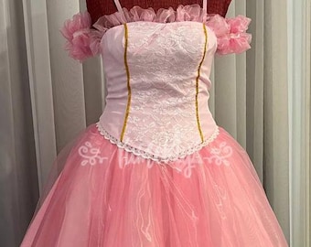 strapless open back dress Clara Nutcracker Act I Party Scene  Dancewear by Patricia