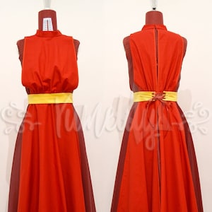Adora She-Ra Princess of Power Basic design red prom dress made to order
