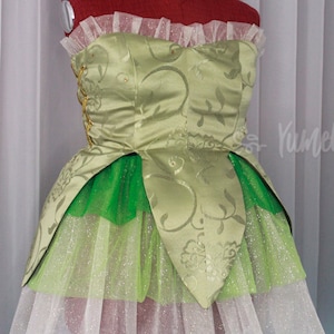 Fée Clochette Peter Pan cosplay costume fée elfe conception originale dessin animé fantaisie fait sur commande